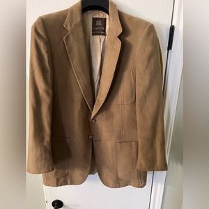 Lanvin feather suede blazer size 38/40